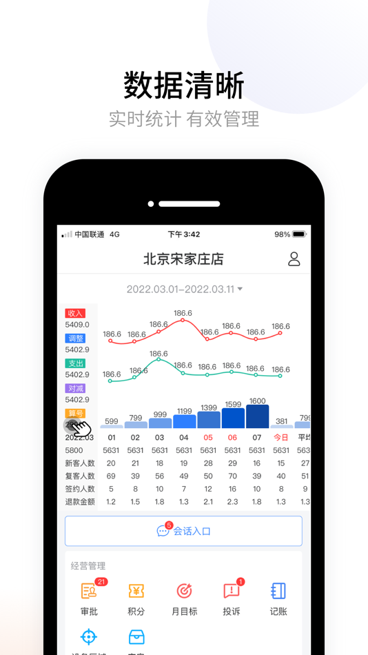 #1. 星晨管理-您的移动办公平台 (iOS) By: Tianjin Chuangyuan Qizhi Technology Development Co.,Ltd