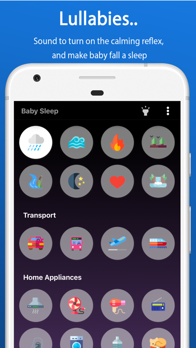 Baby Sleep - White noise Screenshot