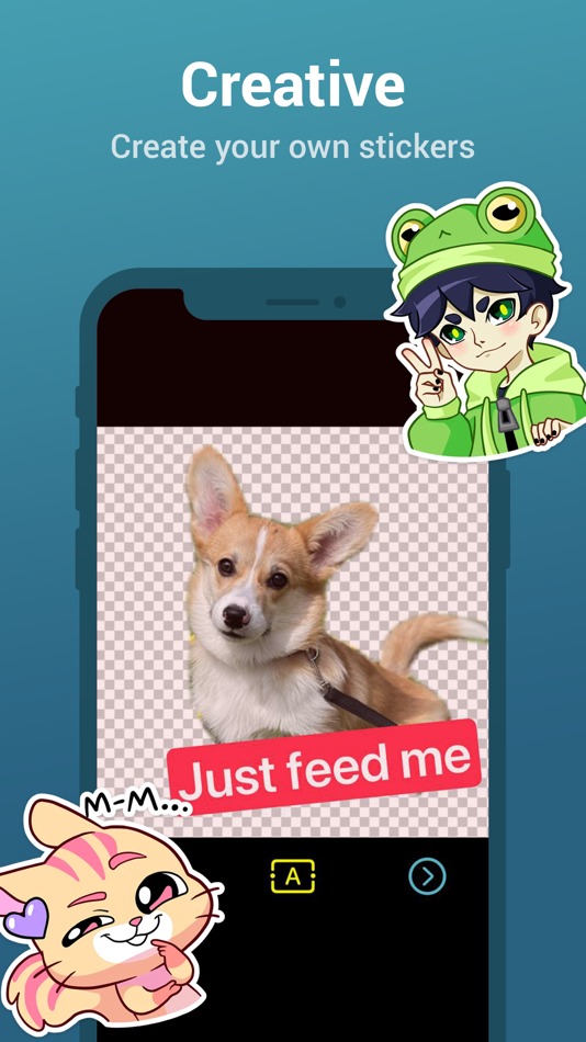 #1. Messengers Box: Stickers 4 all (iOS) 由: Sergey Petruk