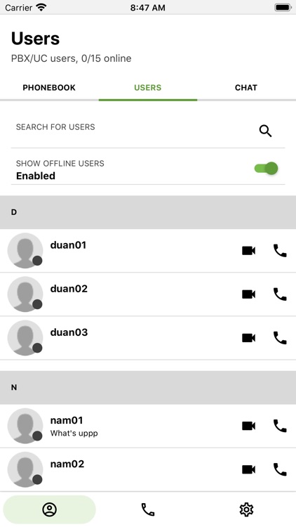 Brekeke Phone screenshot-3