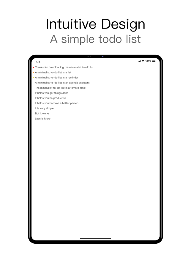 ‎MinimaList: To do list Capture d'écran