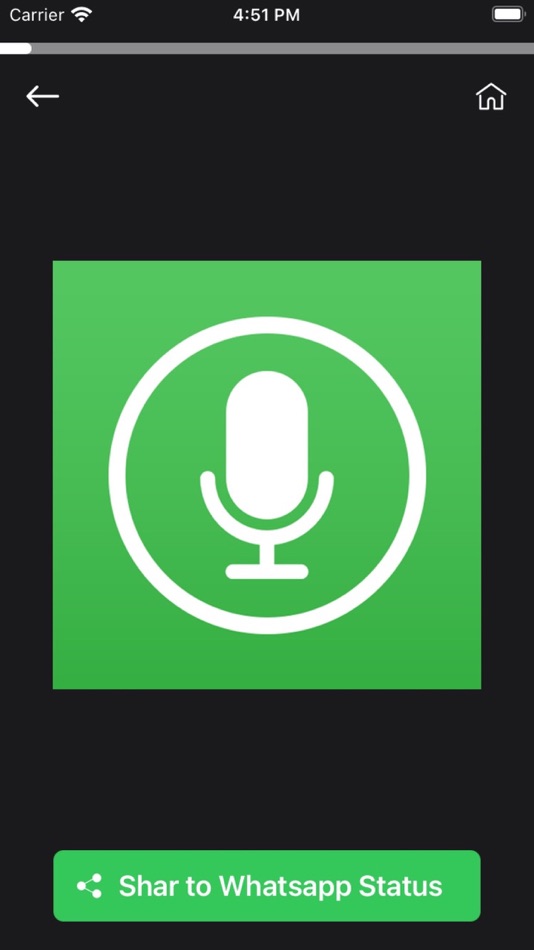 Audio Status : Status Maker - 1.0.6 - (iOS)