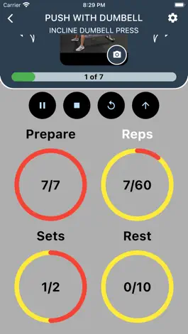Game screenshot Custom Workout with Journal hack