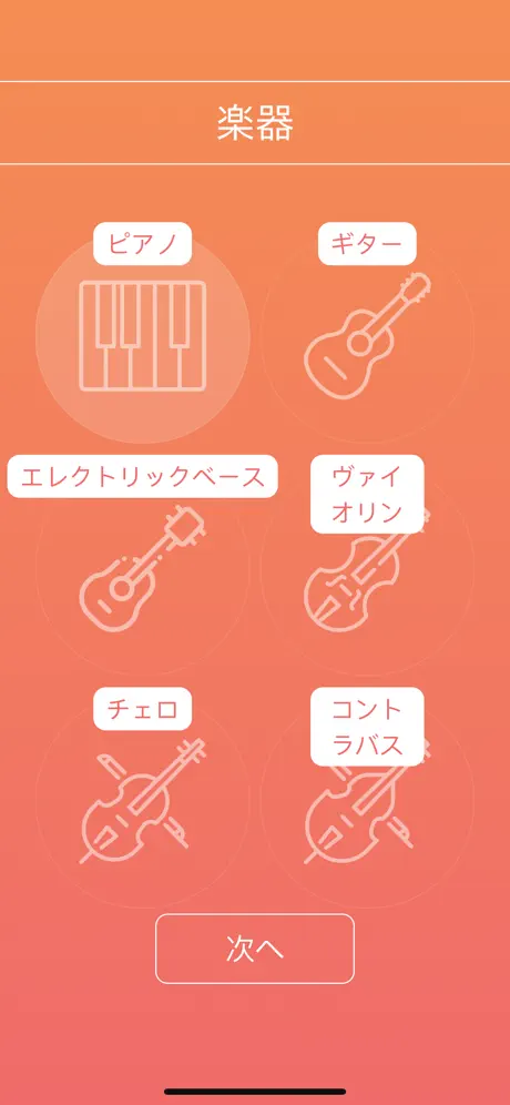 音符：音符を学びましょう。ピアノ。ギター