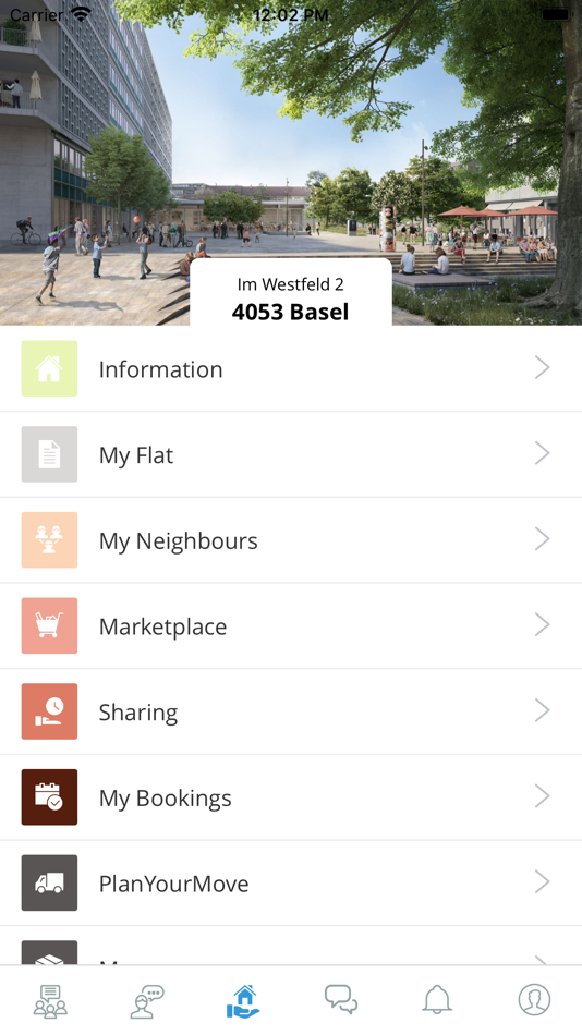 #3. Westfeld Basel-App (iOS) 由: WestFeld