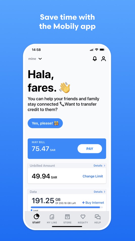 #1. Mobily - موبايلي (iOS) 由: Mobily