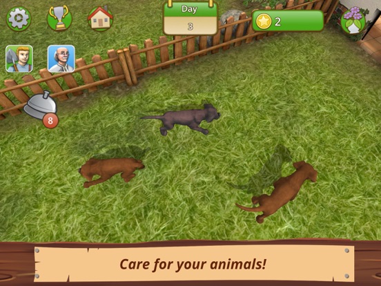 Pet World - My Animal Shelter iPad app afbeelding 1