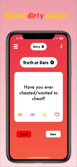 Game screenshot Truth or Dare - Spicy game apk