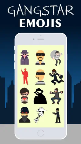 Game screenshot Gangster Stickers! apk