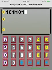 progwhiz base calculator pro iPad Captures Décran 1