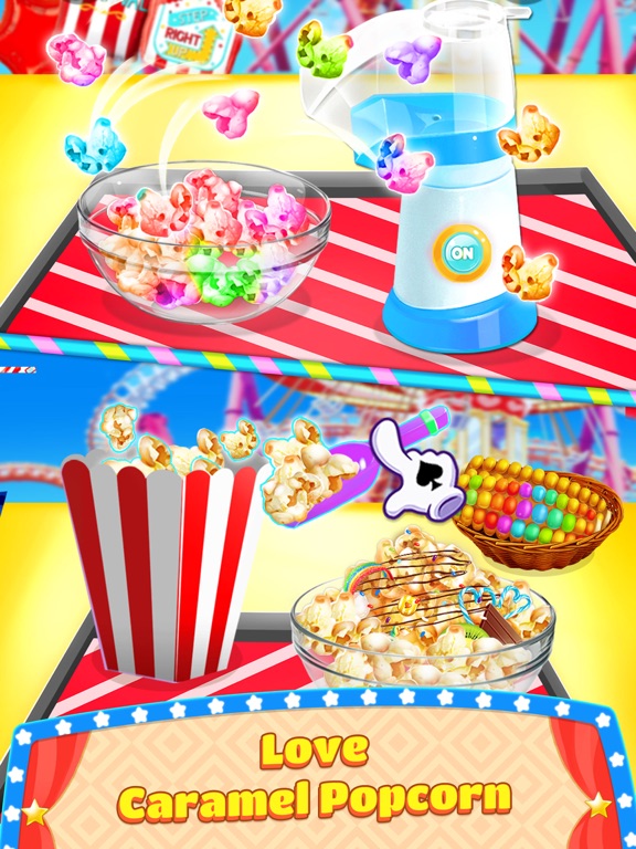 Food Games: Carnival Fair Food iPad screenshot 5 - Entertainment app
