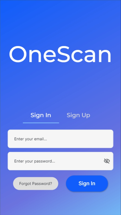 OneScan: Shopping Made Easier Screenshot