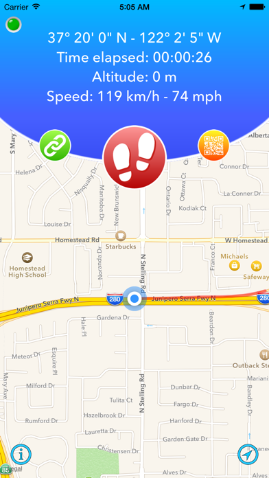 FollowMe GPS Screenshot