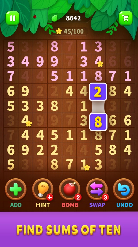 #2. Number Match - Ten Pair Puzzle (iOS) 由: TOKYO KYOKUJOY LLC