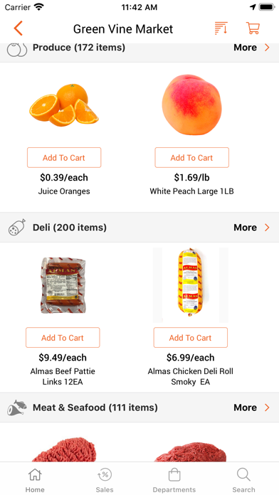 Green Vine Market Screenshot