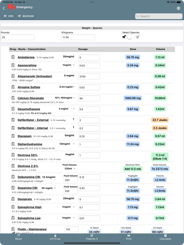 ‎Vetcalculators Screenshot