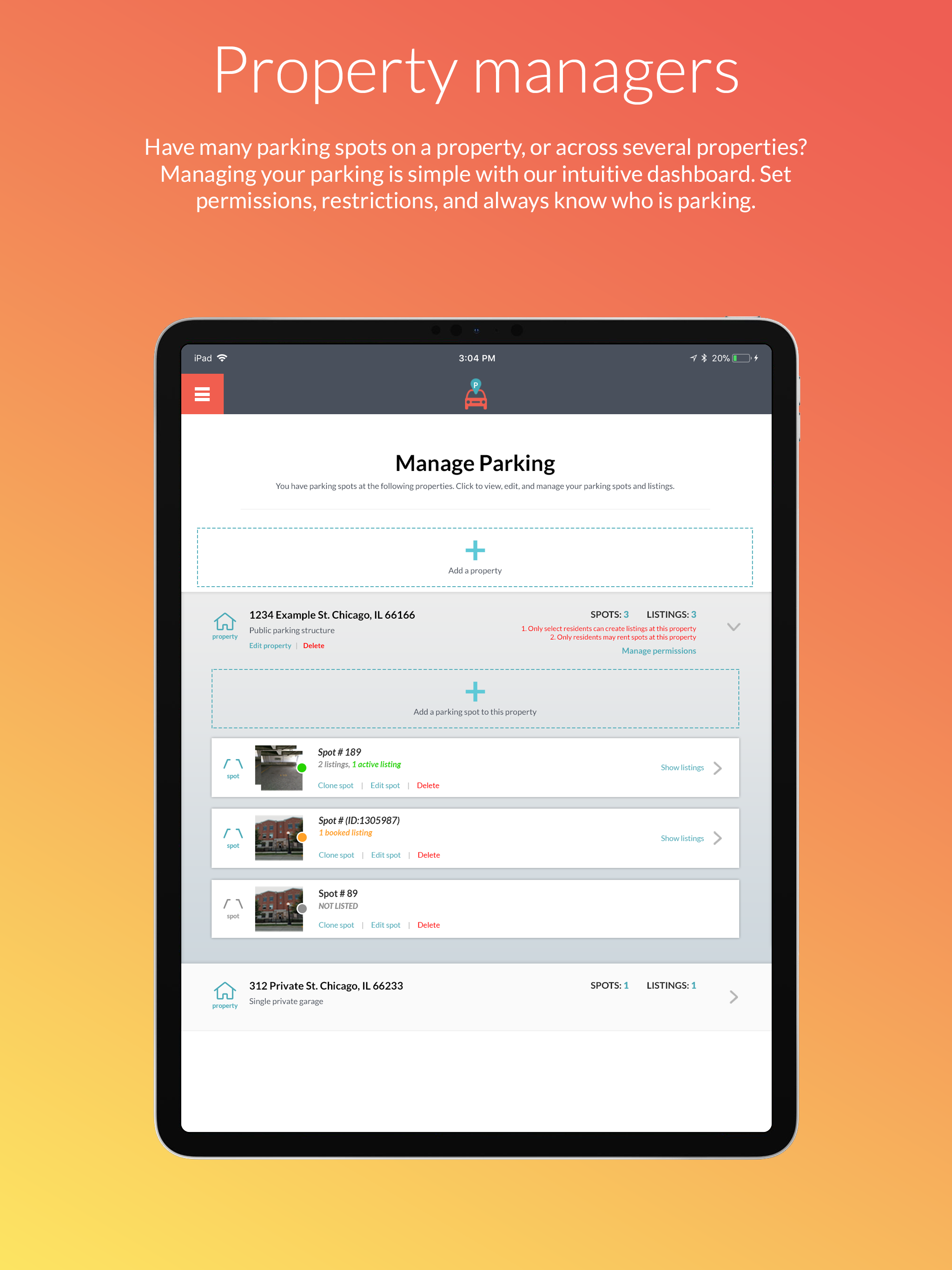ParqEx Parking App