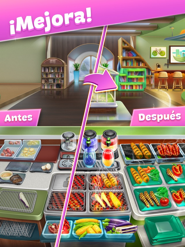 Cooking Fever. Un divertido juego de cocina gratuito para el iPad