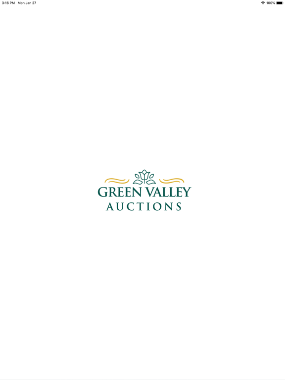Green Valley Auctions & Moving iPad screenshot 1 - Business app