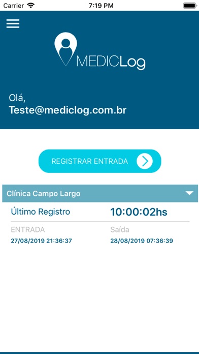 Mediclog Screenshot