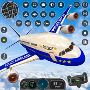 Police Airplane Simulator Game