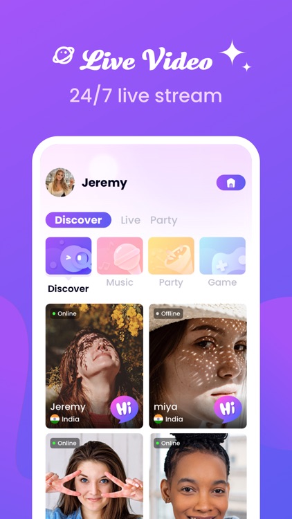 omom-Live Video Chat&Call