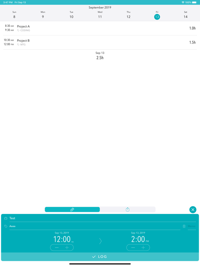 Timesheet - Time Tracker