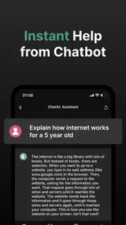 chat ai: ask chatbot assistant iphone screenshot 3