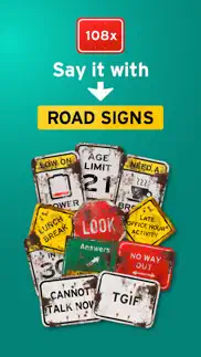 funny road signs usa (aged) problems & solutions and troubleshooting guide - 1