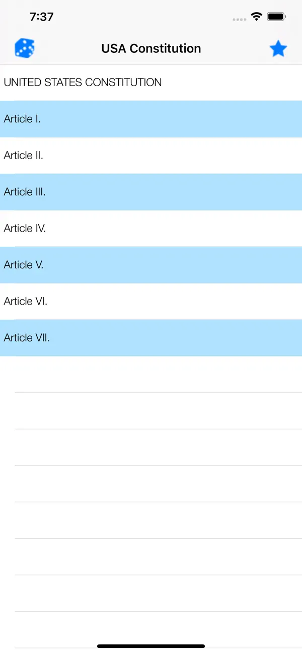 USA Constitution (iOS) Tekijänä: F&E System Apps