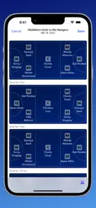 Netball - Team Roster & Stats screenshot #4 for iPhone