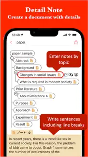 bulletsmind - mindmap outliner iphone screenshot 4