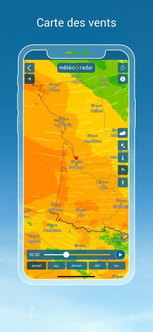 Météo & Radar - pluie et vent dans l'App Store