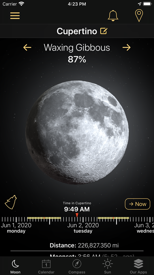 Moon Phases and Lunar Calendar - 2.9.16 - (iOS)