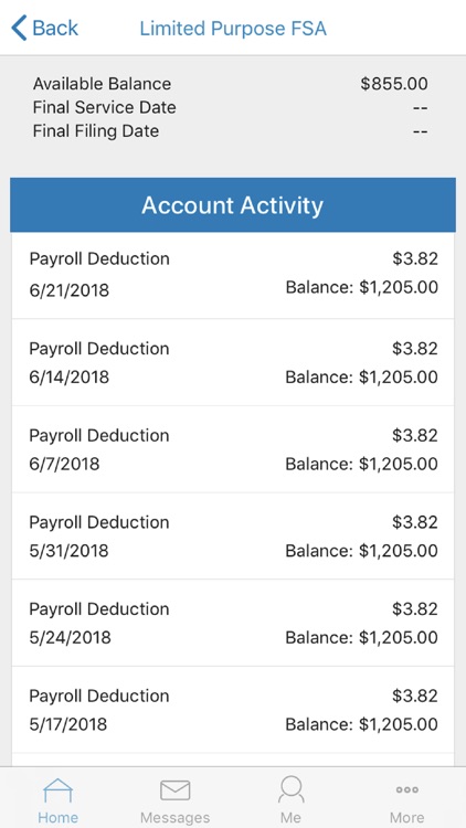 Paylocity Benefit Account