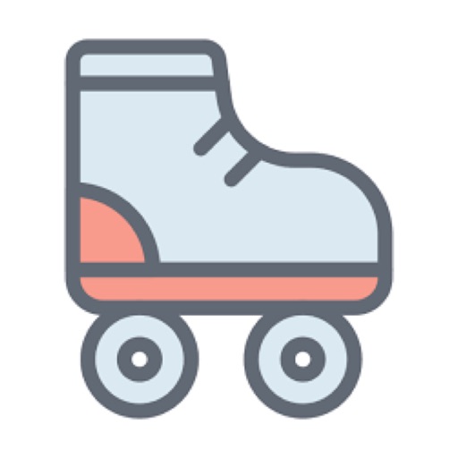 Roller Skating Stickers icon