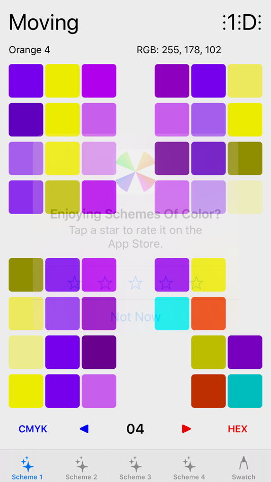#4. Scheme Color (iOS) 由: Roberto Antonio Campusano Acosta