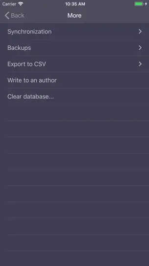 Captura de pantalla de Expenses OK - Expenses Tracker en iPhone 3