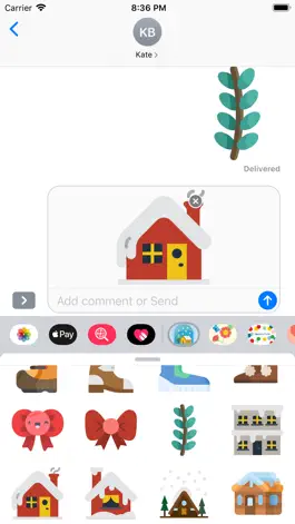 Game screenshot Winter Is Here Stickers apk