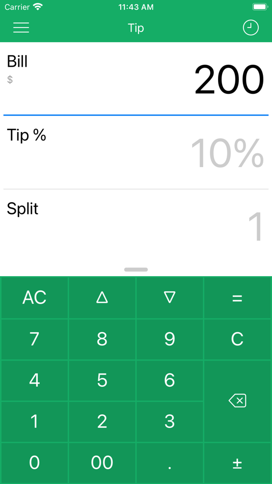 #5. Bamboo Calculator (iOS) 由: 煦 张