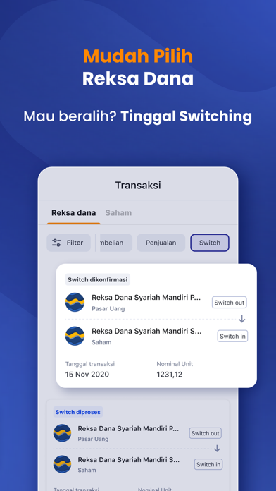 BMoney - Saham & Reksadana Screenshot