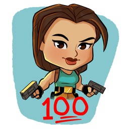 Tomb Raider 25 Sticker Pack