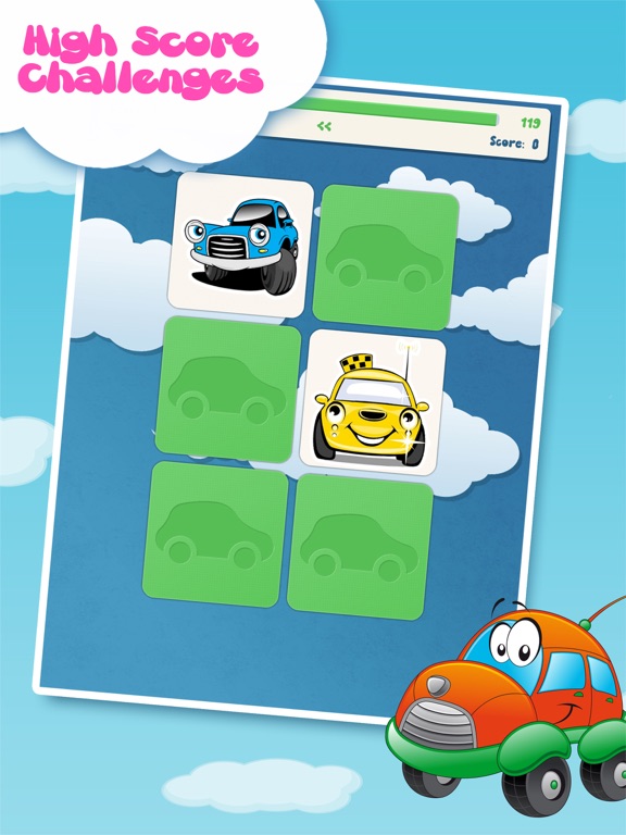 Screenshot #4 pour Jeux de mémoire : Voitures