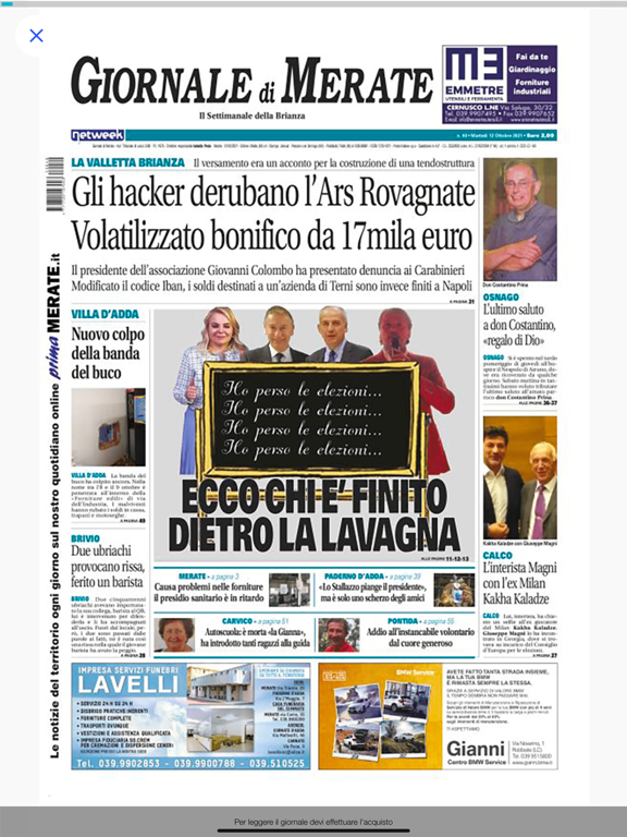 Screenshot #6 pour Giornale di Merate Digitale