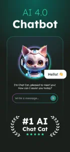 AI Chatbot - Chat Cat screenshot #1 for iPhone