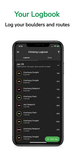 Game screenshot Climbing Logbook mod apk