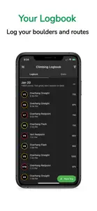 Climbing Logbook screenshot #1 for iPhone