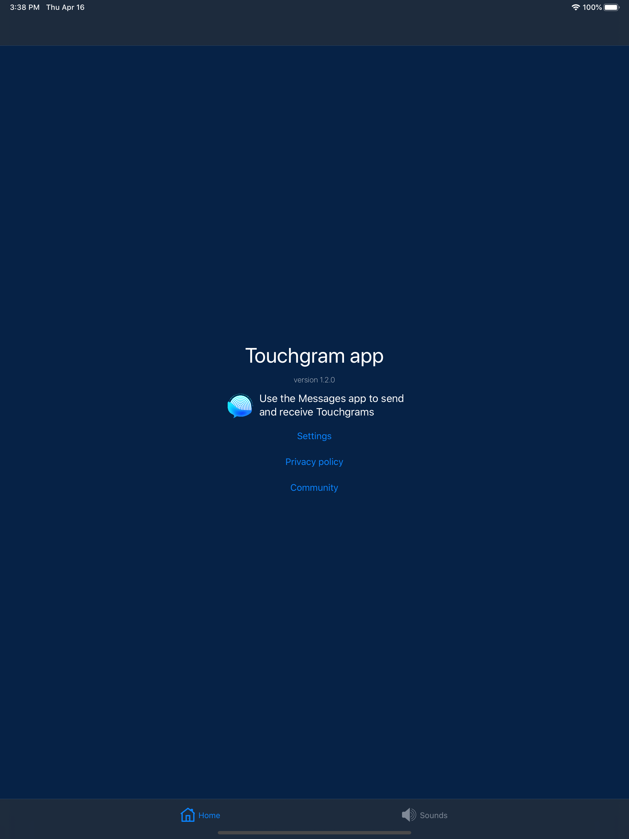 Touchgram for iMessage