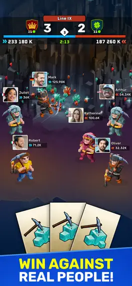 Game screenshot Miners Brawl: Craft Battles hack
