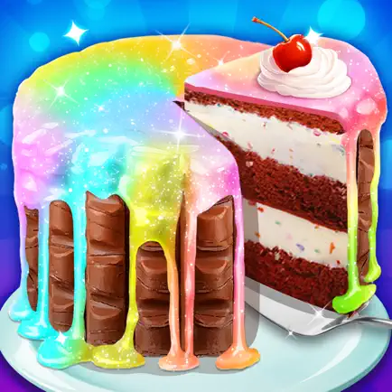 Chocolate Rainbow Cake Cheats